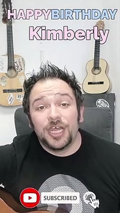 Happy Birthday, Kimberly! Geburtstagsgrüße an Kimberly