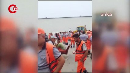 AKP’li Esenler Belediyesi’nde işçiler grevde!