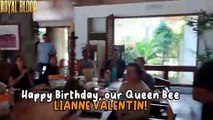 Lianne Valentin receives birthday surprise on the set of 'Royal Blood' | Online Exclusive