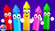 Five Little Crayons - More Preschool Nursery Rhymes And Children Songs