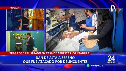 Ventanilla: dan de alta a sereno que fue baleado por delincuentes