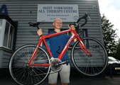 Dan Goodwin from the West Yorkshire MS Therapy Centre is cycling from John O'Groats to Land's End on the Sustrans route to raise money to continue offering therapy in the cost of living crisis.