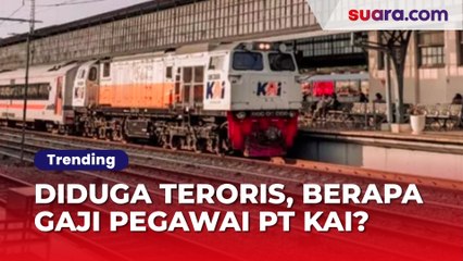Diduga Teroris, Berapa Gaji Pegawai PT KAI yang Ditangkap Densus 88?