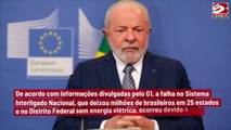 Ciro Gomes responsabiliza governo Lula por apagão: ‘Irresponsabilidade'