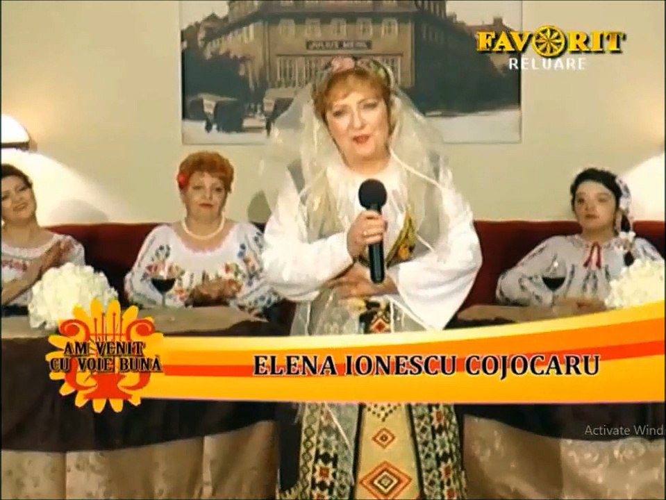 Elena Ionescu Cojocaru - M-am nascut in Dobroge...
