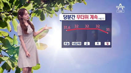 [날씨]당분간 무더위 속 소나기 잦아…피서객 동해안 ‘너울’ 유의