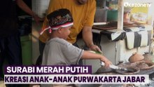 Serunya Lomba Membuat Surabi Merah Putih Ala Anak-anak Purwakarta