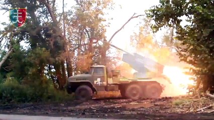 Кадры из уже освобожденного села Урожайное в Донецкой области