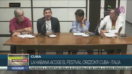 La Habana celebrará Festival Orizzonti Italia-Cuba