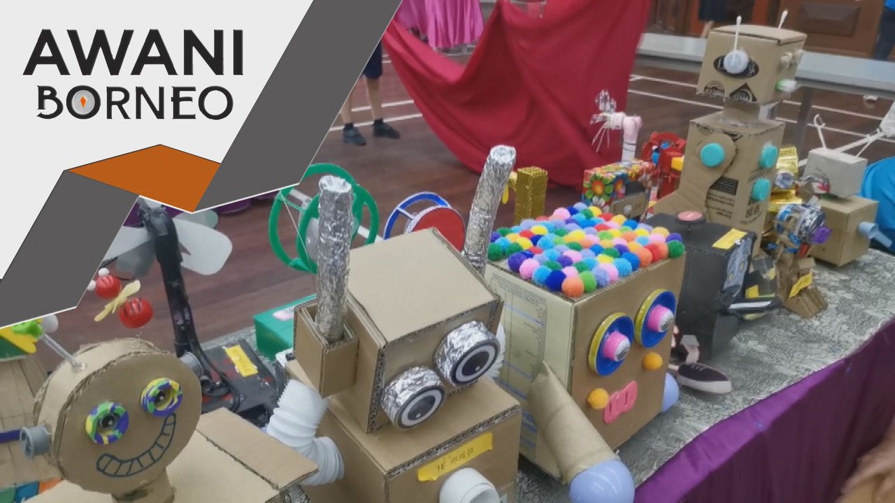 Reka cipta dari bahan terpakai pupuk minat bidang STEM