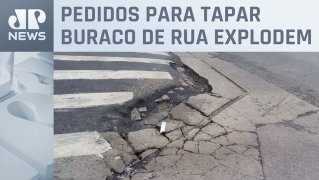 Motoristas sofrem com buracos nas ruas de São Paulo