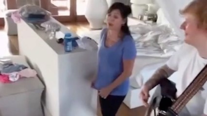Natalie Imbruglia shares sweet video with Ed Sheeran