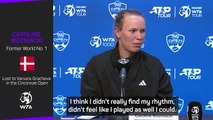 Wozniacki looking to improve ahead of US Open after Cincinnati defeat