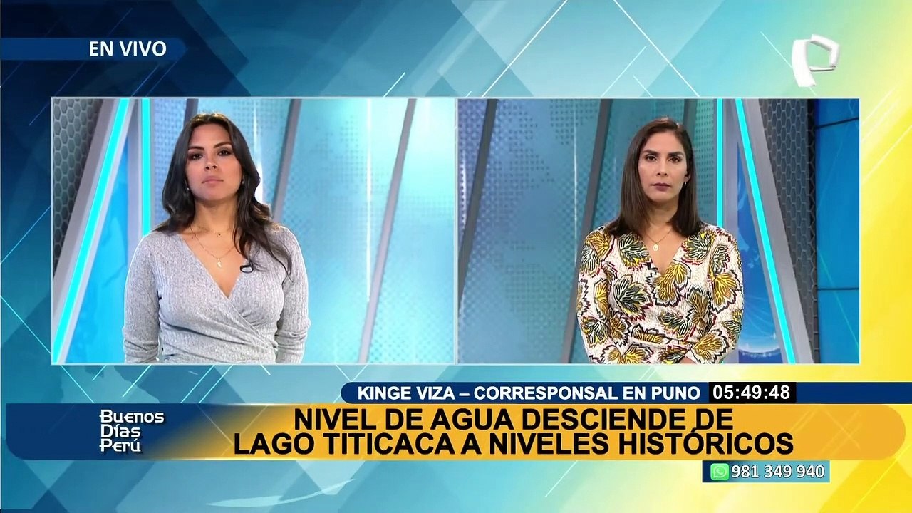 Puno en alerta: aguas del lago Titicaca descienden a niveles históricos
