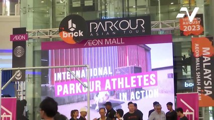 Hari kemuncak Parkour Jelajah Asia 2023 terima sambutan ramai!