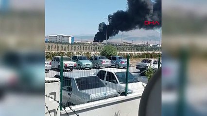 Aksaray'da Organize Sanayi Bölgesinde Yangın Çıktı