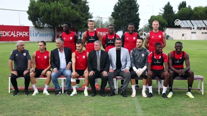Samsunspor yeni transferlerini tanıttı