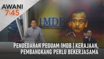 AWANI 7:45 [16/08/2023] - Pendedahan peguam 1MDB | Kerajaan, pembangkang perlu bekerjasama