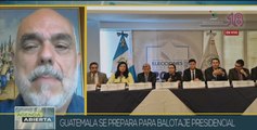 Sandino Asturias: Guatemala busca realización de un balotaje transparente