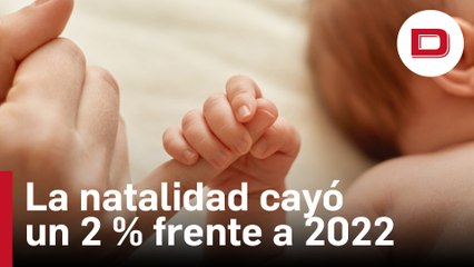 La natalidad cayó un 2 % en el primer semestre del año respecto al mismo periodo de 2022