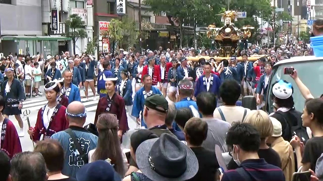 6年ぶり！　富岡八幡宮例大祭　深川八幡祭り 各町神輿連合渡御３