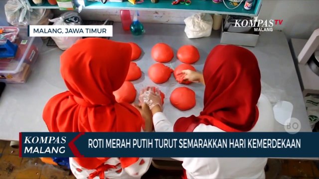 Roti Merah Putih Turut Semarakkan Hari Kemerdekaan