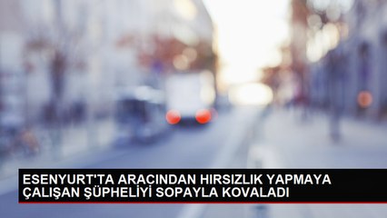 Esenyurt'ta Hırsızlık Girişimi Güvenlik Kamerasına Yansıdı