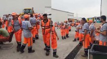 AKP’li Esenler Belediyesi’nde temizlik işçileri eylem başlattı