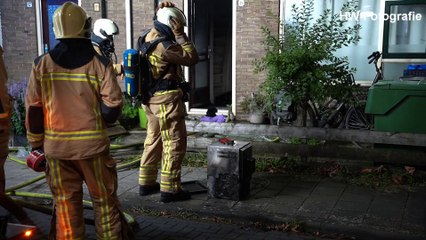 Woning tijdelijk onbewoonbaar door keukenbrand