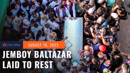 Jemboy Baltazar, the 17-year-old killed by Navotas cops, laid to rest