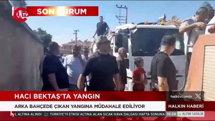 Hacı Bektaş-ı Veli Dergahı’nda Yangın Çıktı