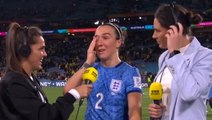 ‘It’s the one thing I’ve always wanted’: Emotional Lucy Bronze tears up after World Cup semi-final win