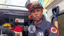 El valiente “Saw” encuentra varios restos en la explosión de San Cristóbal