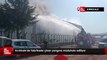 Kırıkkale'de fabrikada çıkan yangına müdahale ediliyor