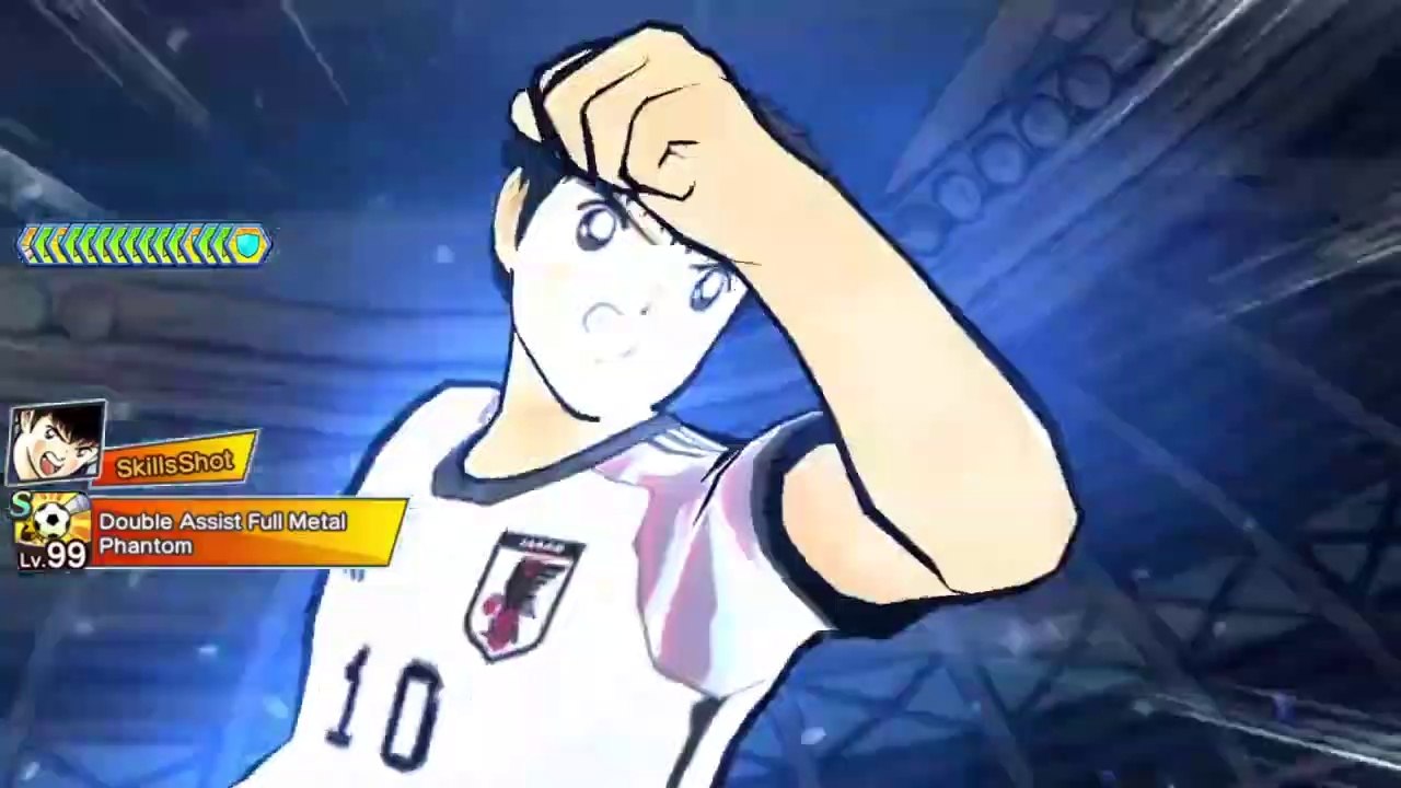 Double Assist Full Metal Phantom - Tsubasa, Misaki, Aoi - Captain Tsubasa Dream Team Skill