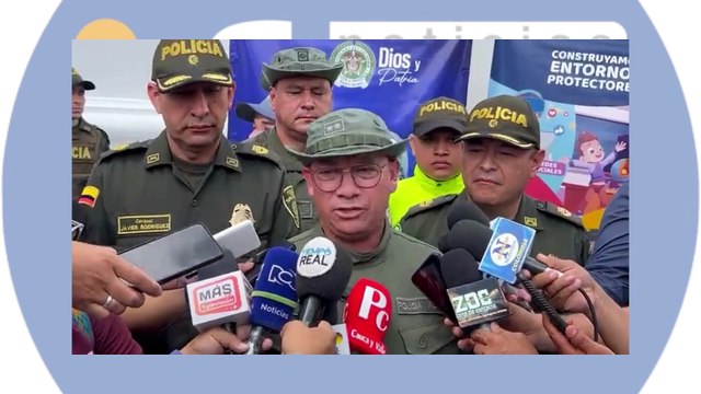(EN VIDEO) General Carlos Rojas jefe nacional de servicio de la policía