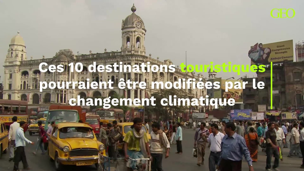 Ces 10 destinations touristiques pourraient être modifiées par le changement climatique