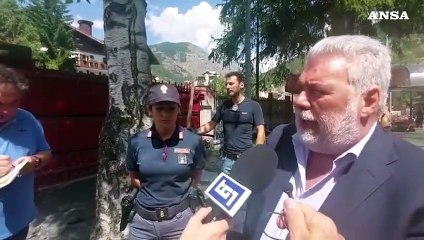 Esondazione a Bardonecchia, gravi danni al commissariato di polizia