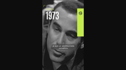 1973 :   Robert Badinter sur son livre "L'exécution"