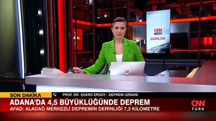 Adana'da 4.5 büyüklüğünde deprem! "Ağır hasarlı binalara yaklaşmayın"
