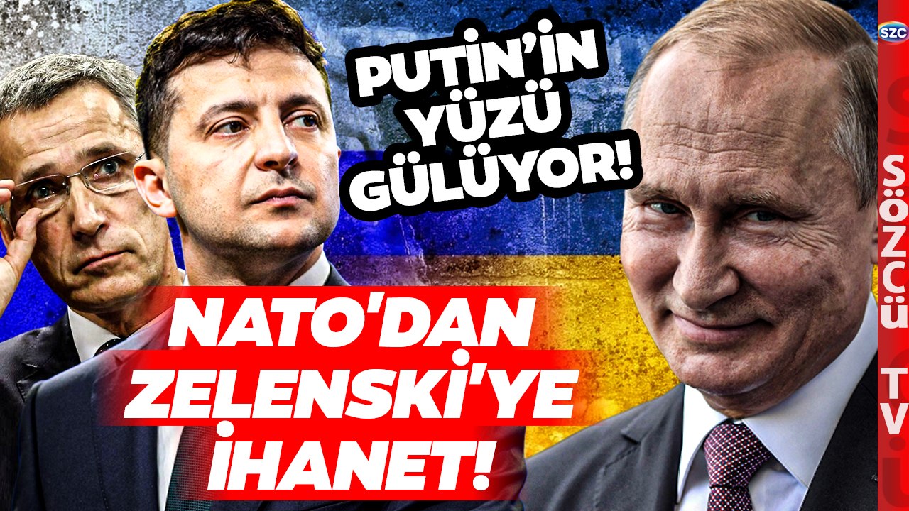 NATO'dan Zelenski'ye İhanet Gibi Açıklama! Putin Bile Bu Kadarını Beklemiyordu