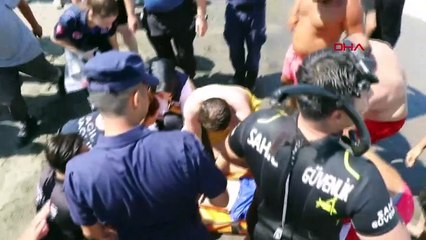 1 des 3 enfants qui sont entrés dans la mer à Samsun sont morts par noyade, 2 ont été secourus au dernier moment