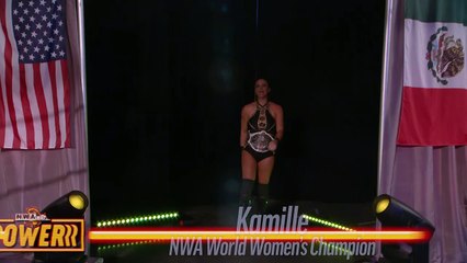 Kamille vs Kylie Paige - NWA Powerrr Episode 122