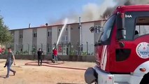 Un incendie s'est déclaré dans l'usine de l'industrie de la défense à Kırıkkale