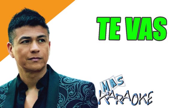 TE VAS - Américo (karaoke)