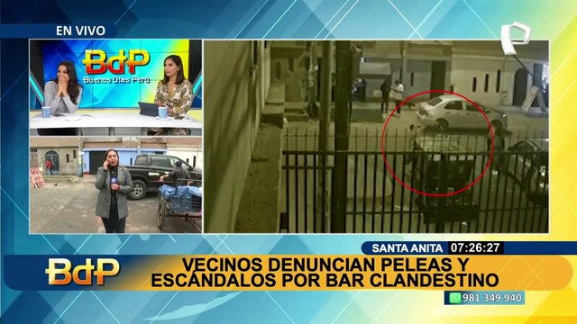 Hombre agrede a vecina por denunciar constantes escándalos en bar clandestino en Santa Anita