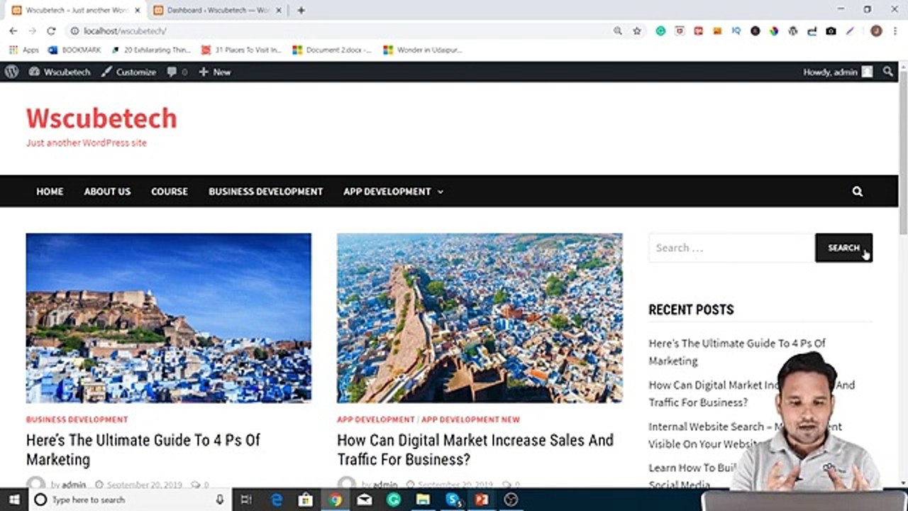 How to Create a Separate Page for Blog Posts in WordPress - WordPress Tutorial