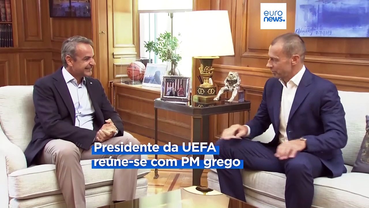 UEFA em negociações com a Grécia: "Isto é um cancro no futebol"