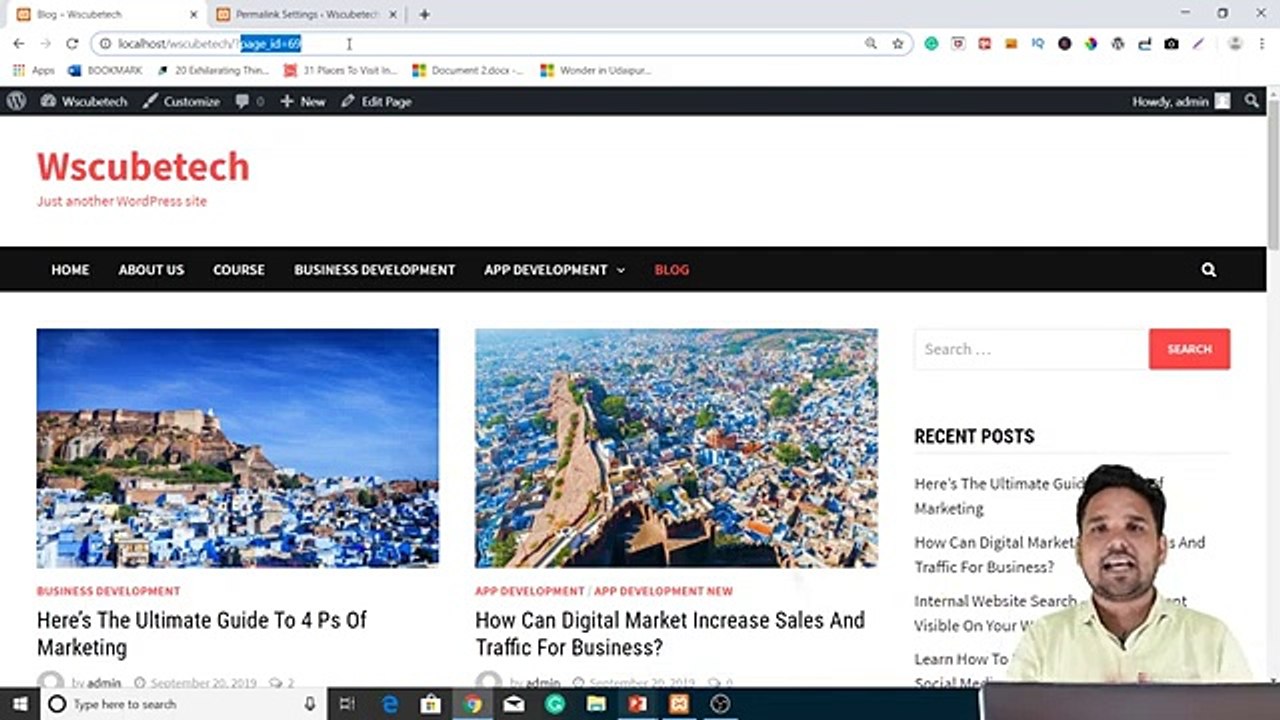 WordPress Permalink Setting - How to Change Permalinks in WordPress - WordPress Tutorial