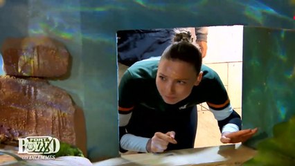 Amandine Petit tétanisée et à deux doigts d'abandonner une épreuve dans Fort Boyard